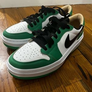 Lucky green air Jordan 1 low elevate